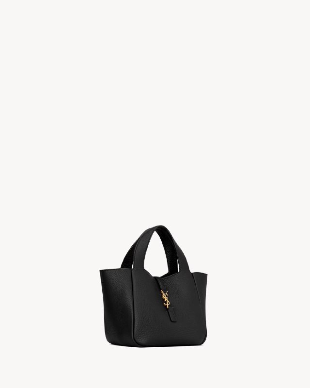 Saint Laurent LE 5 À 7 Baby Bea in grained leather