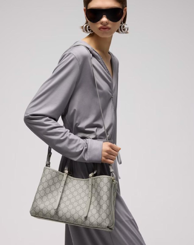 Gucci GG Emblem small tote bag
